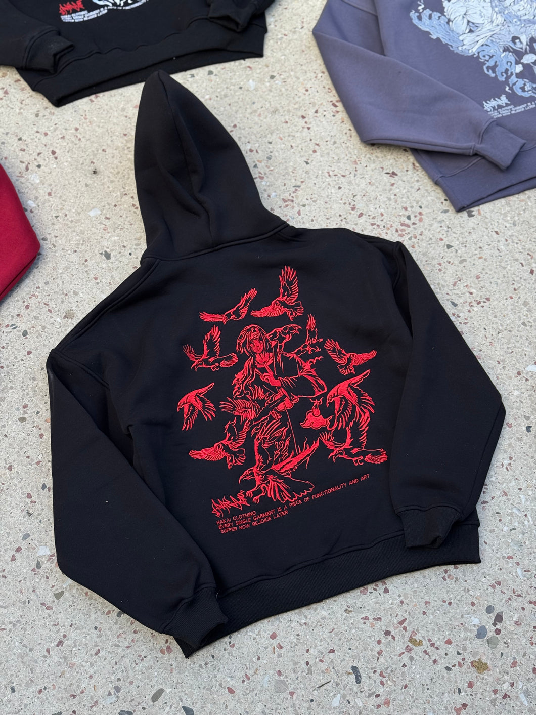 Itachi Hoodie Black