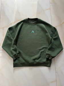 "Urahara Kisuke" Sweater Olive Green