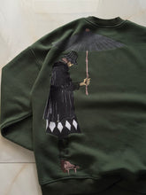 Load image into Gallery viewer, &quot;Urahara Kisuke&quot; Sweater Olive Green

