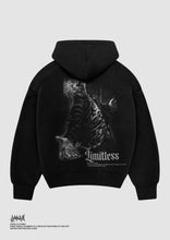 Load image into Gallery viewer, The Honoured One Black Printed Hoodie
