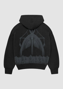 "Rumbling" V2 Hoodie Black